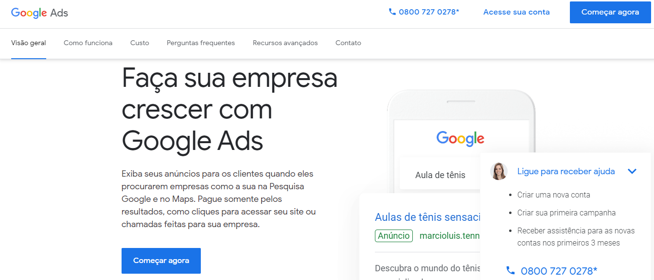 Ads com cupons offline como exemplo de campanha de marketing direto