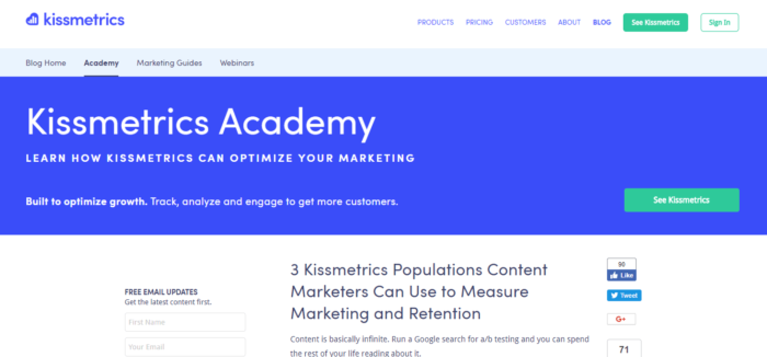 blog kissmetrics